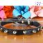 Top Quality Adjustable PU Leather Rivet Spiked Studded Pet Puppy Dog Collar
