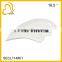 Solid white melamine sushi plate, dessert plate, hotel tableware