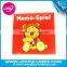 Educational memo spiel cards for kids
