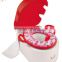 PM2835 2014 Karibu Factory Sell Safety Deluxe Potty Seat Trainer with Toliet Paper Holder