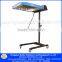 Full set Manual floor standing double carousel 6 color 6 print bed screen printing equipment