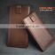 Custom leather card holder mobile phone cover case for iphone 6