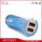 2016 Aluminum portable 2 port usb most powerful usb dual in car charger
