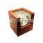 Acrylic window automatic wooden watch winder