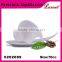 wholesale high qualitylow price unique shape coffee cup and saucer set