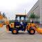 Chinese Made Small Backhoe Loader With Attachments