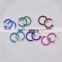 Colorful Clip On Fake Nose Hoop Ring magnetic clip on earrings