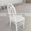 Wood and resin wedding chair banquet chair stackable chair double fish chair