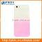 Set Screen Protector And Case For Iphone 5 , Hard Plastic Gradually Changing Color Raindrop Case