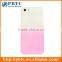 Set Screen Protector And Case For Iphone 5 , Hard Plastic Gradually Changing Color Raindrop Case