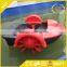 Swimming pool use paddle boat for sale inflatable hand cranking boat