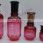 red glass bottle with plastic cap inner cap direct sales by manufacturers