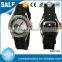 New promotional japan movt wrist watch promotional silicone crystal watch