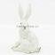 Hot Sale Easter Decoration Resin Crystal Rabbit Figurine