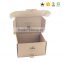 Wholesale custom brown and black corrugated carton box