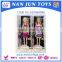 Fashion sweet girl single barbie doll set with shoes and handbags