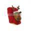 Plush Christmas Reindeer Slipper For Dog Wearing
