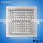 10w aluminum body square panel led light 0.1w/led