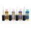 Glass bottle 8 ml 8 colors nail polish brush drawing pen