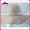 Off White 100% Wool Felt Floppy Hat With Metal Letters