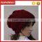 V-115 Women Crochet Hat Warm Oversized Chunky Soft Hat Cable Crochet Slouchy Beanie Hat