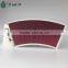 Tuoler Brand Disposable coffee PE coated paper cup fan with lid type On Sale