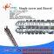 PP PE PVC Extruder Screw Barrel/Pipe Machine Parallel Twin Screw Barrel