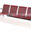 Metal public 3-seater waiting chair