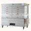 Quickly Hot Cake Stainless Steel Glass Warmer Food Display Cabinet