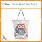 Canvas Eco Natural foldable women 100% standard size cotton tote bag shopping                        
                                                                                Supplier's Choice