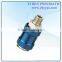 Hand slide valve/ spring return shaft difference transmission valve bod/pipe exhaust valve