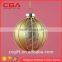 brilliant golden hollow glass ball outdoor christmas tree decor