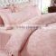 100% Cotton Bedding Linen-Jacquard Pink