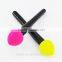 Hot Selling Latex Free Multicolored Middle Size Water Dropping Shape Makeup Sponge Stick