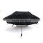 UV Resistant Canopy Mini Shaped Umbrella black umbrella