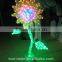 3D Sunflower Christmas led motif/new year motif light and decor