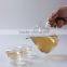 Heat resistant borosilicate glass tea set ,chinese gongfu teapot , flower tea set/coffee set