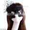 Purple Flower 3D Lace Mask