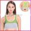 Sexy Polyster Breathable Woman Sport Bra With Pads