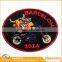 Garments accessories manufacturer in china custom woven clothing embroidery gun patch