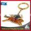 Souvenir Promotion gift soft enamel zinc alloy culture keychain
