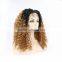 wholesale factory price machine made synthetic lace frontal wig