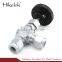 1'' Compression Fittings Union Needle Valve 6000 psig 1pc Forged Needle Valve