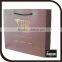 hot gold press OEM production paper shopping bag
