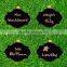 Mini Clip On Blackboard/Chalkboard For Wedding/Party Lolly Buffets Table
