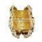 Gold And Silver Indian Bridal Rhinstone Clutch Bag Evening Clutch Ladies Party Stone Handbag Purses (88166A-GS)