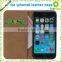 High quality leather book case for apple iphone 6