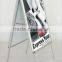 A1 ,A2, B1 free Aluminum standing poster stand with double sides