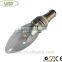 3W 85-265v 240lm Pointed Tail led candle lights yangzhou LED factory supply with CE ROHS C-tick FCC certificate