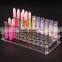 Small Diameter 41 Lipstick Perfume Acrylic Lipstick Display Stand